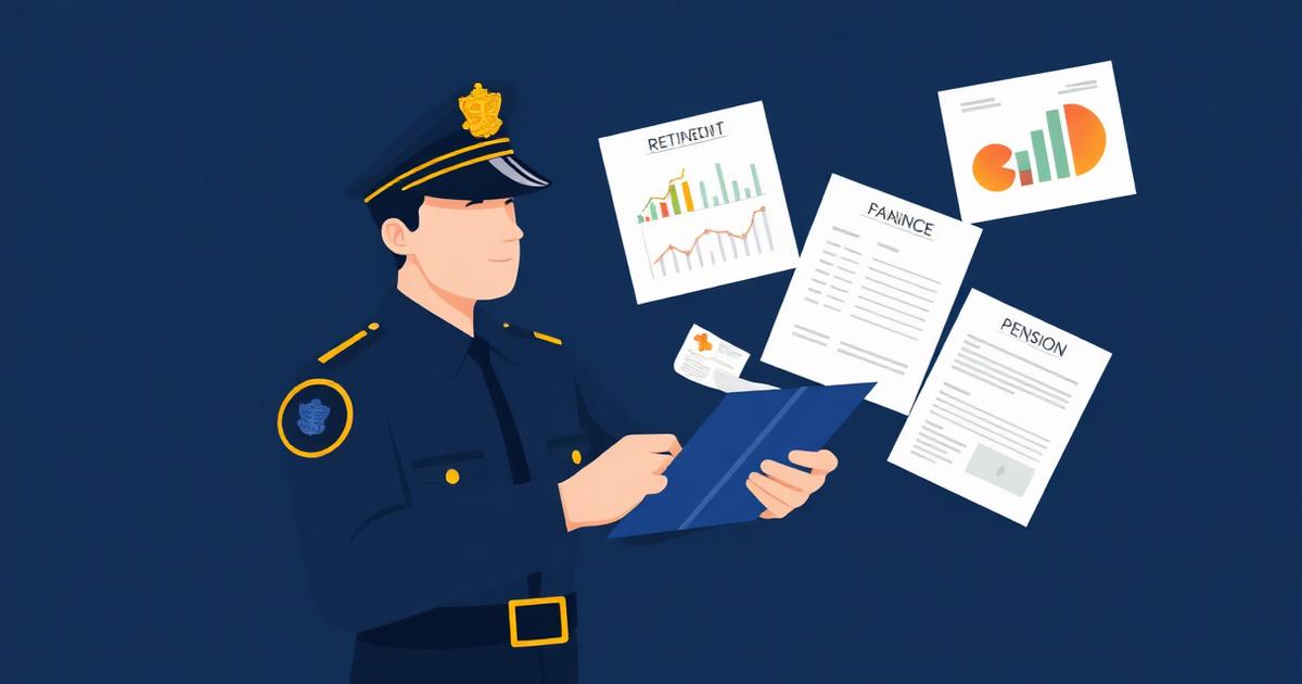 Pensionslücke bei Polizeibeamten: Altersvorsorge richtig planen